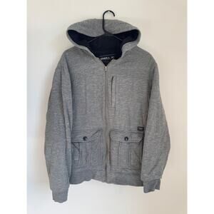 O'Neill Sherpa Lined Zip Up Jacket Hoodie